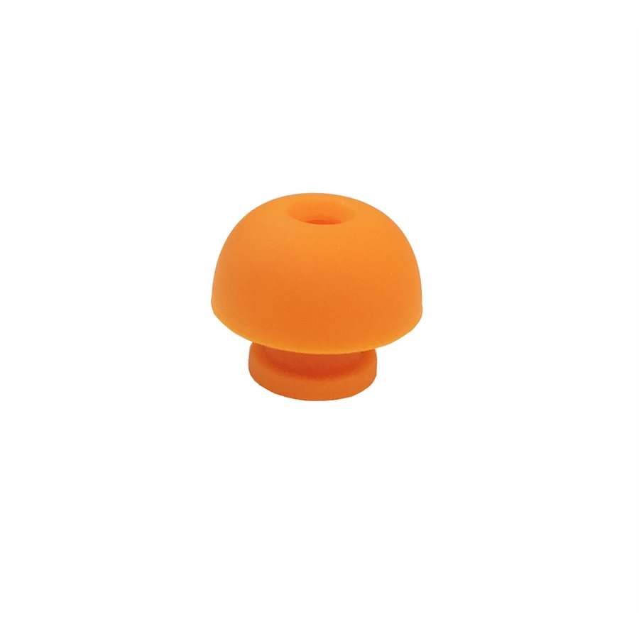 Audiologist's Choice® AC Series Single Use Eartips - 14mm, Orange (100 / pk)